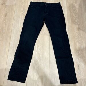 Armani Exchange Black Jeans